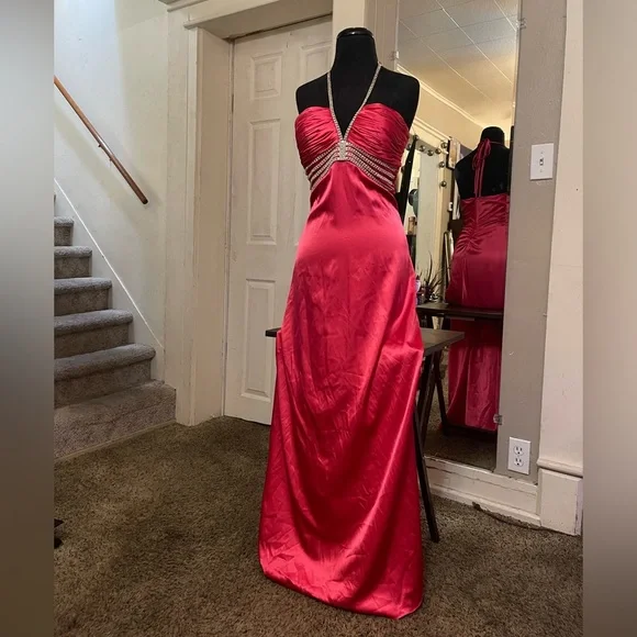 green emerald velvet dress Lilac Purple Long A-Line Prom Dress with Puff Sleeves Lilac / Large main image 0
